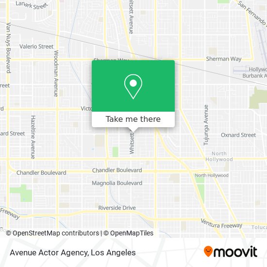 Avenue Actor Agency map