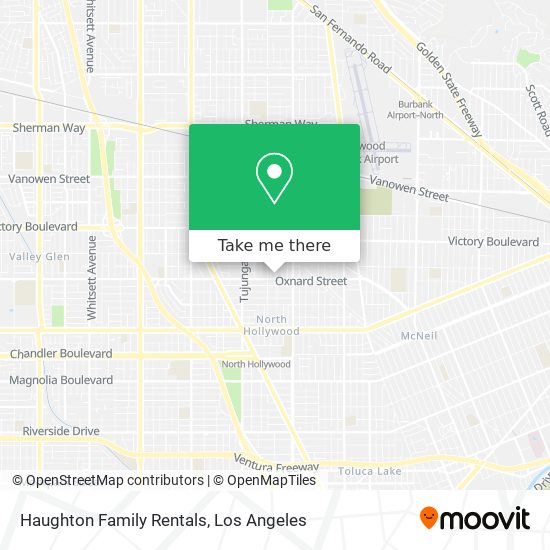 Haughton Family Rentals map