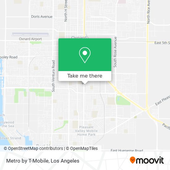 Metro by T-Mobile map