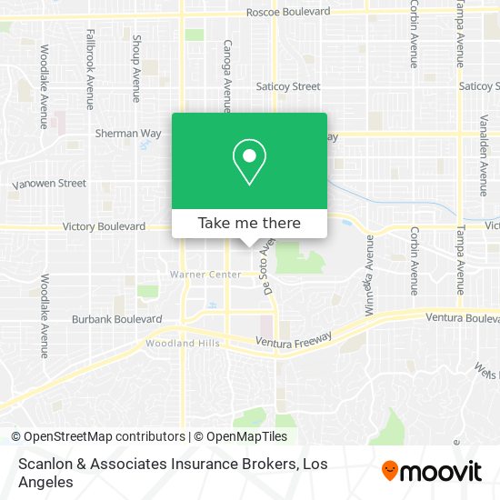 Scanlon & Associates Insurance Brokers map