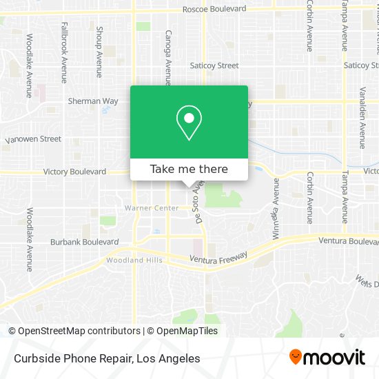 Curbside Phone Repair map