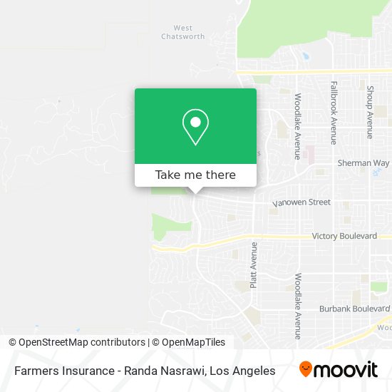 Mapa de Farmers Insurance - Randa Nasrawi