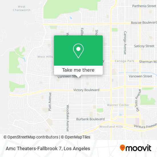 Amc Theaters-Fallbrook 7 map