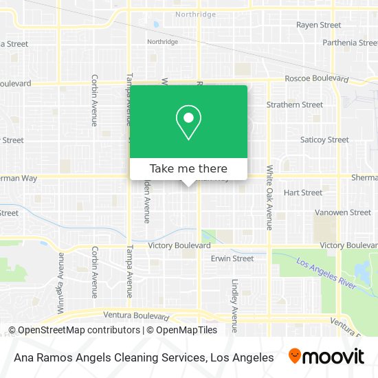 Ana Ramos Angels Cleaning Services map