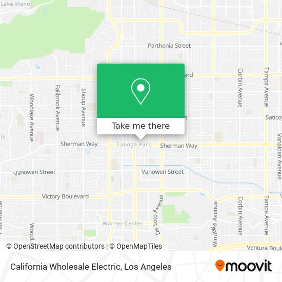 California Wholesale Electric map