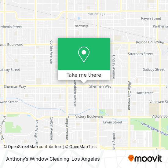 Mapa de Anthony's Window Cleaning