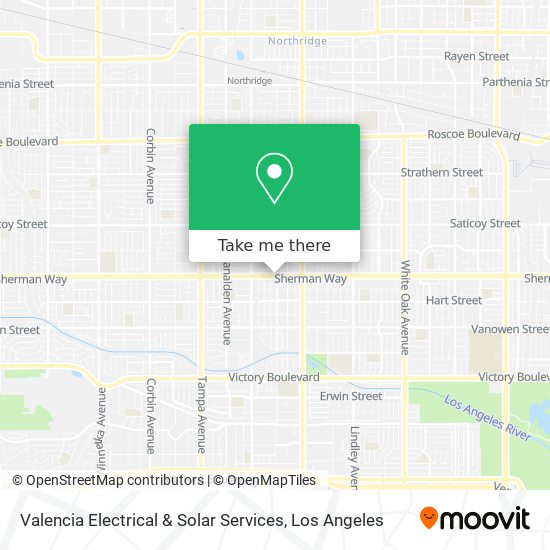 Valencia Electrical & Solar Services map