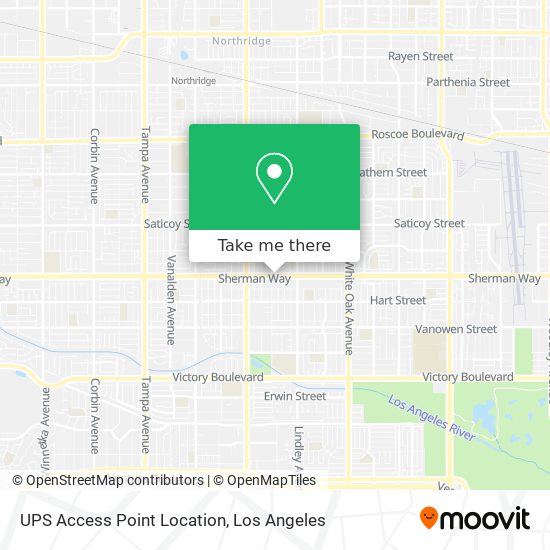 Mapa de UPS Access Point Location