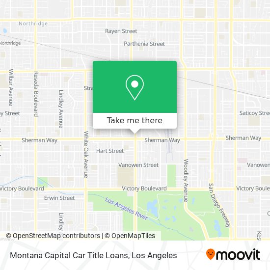 Montana Capital Car Title Loans map