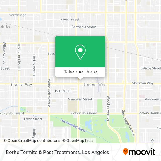 Borite Termite & Pest Treatments map