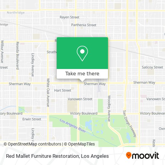 Red Mallet Furniture Restoration map