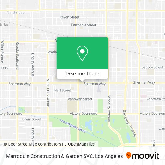 Marroquin Construction & Garden SVC map