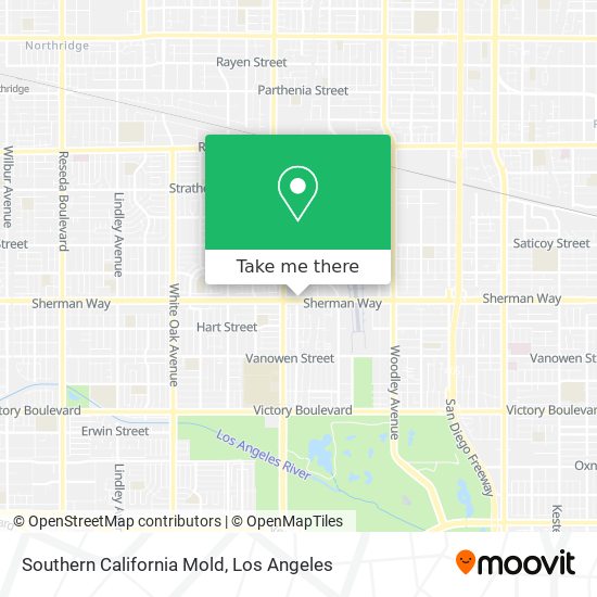 Southern California Mold map