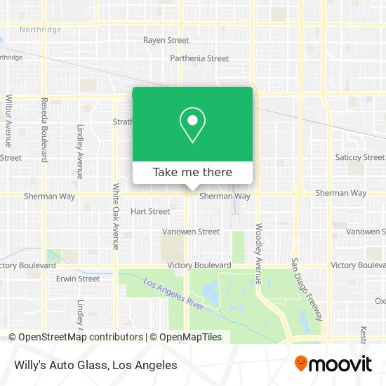 Willy's Auto Glass map