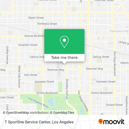 T Sportline Service Center map