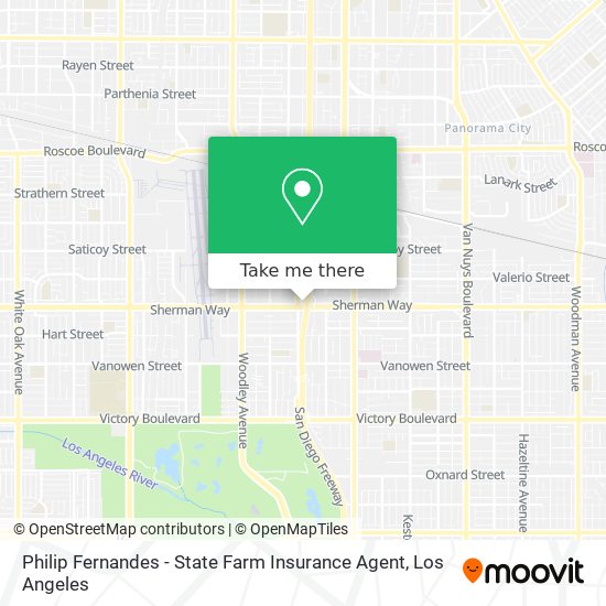 Mapa de Philip Fernandes - State Farm Insurance Agent