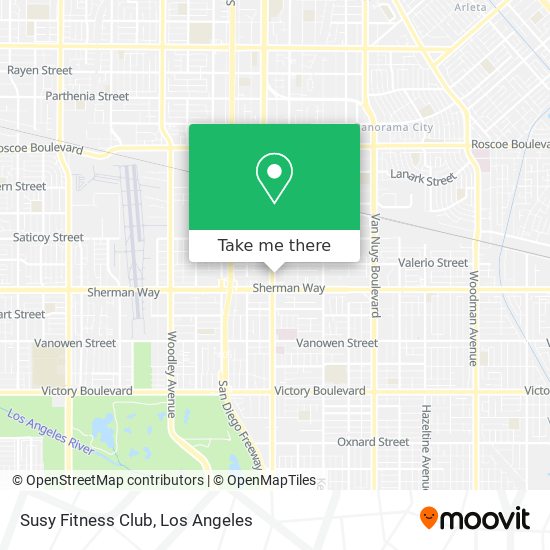 Susy Fitness Club map