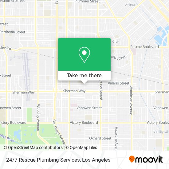 24/7 Rescue Plumbing Services map