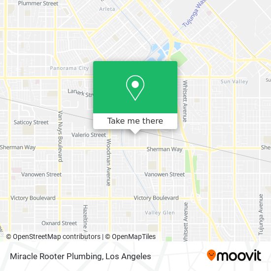 Miracle Rooter Plumbing map