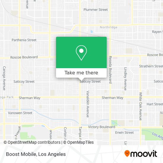 Boost Mobile map