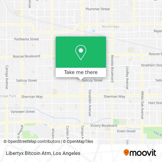 Libertyx Bitcoin Atm map