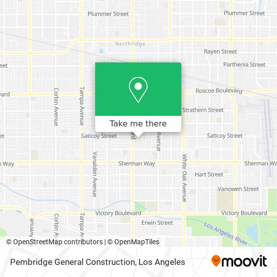 Mapa de Pembridge General Construction