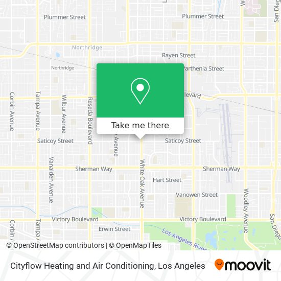 Cityflow Heating and Air Conditioning map