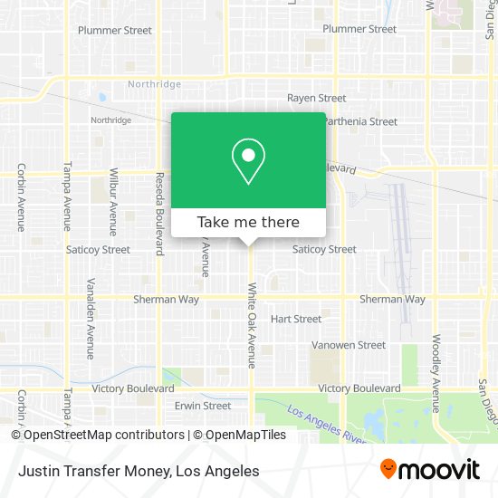 Justin Transfer Money map