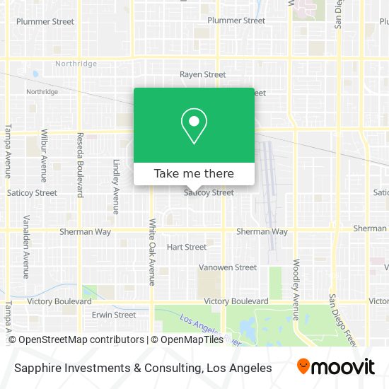 Sapphire Investments & Consulting map