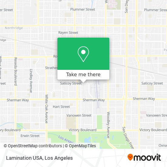 Lamination USA map