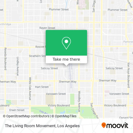 The Living Room Movement map