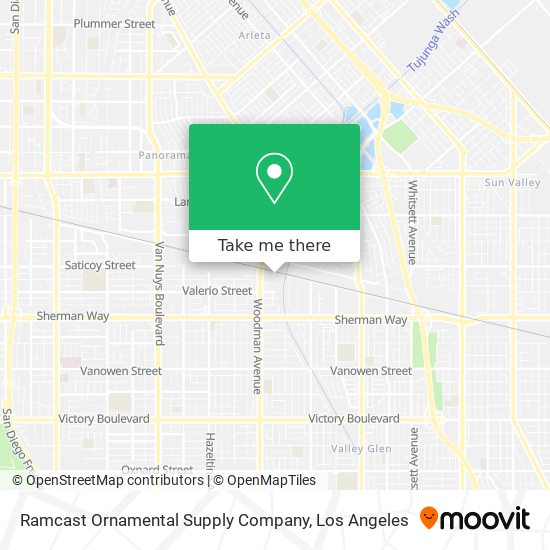 Ramcast Ornamental Supply Company map