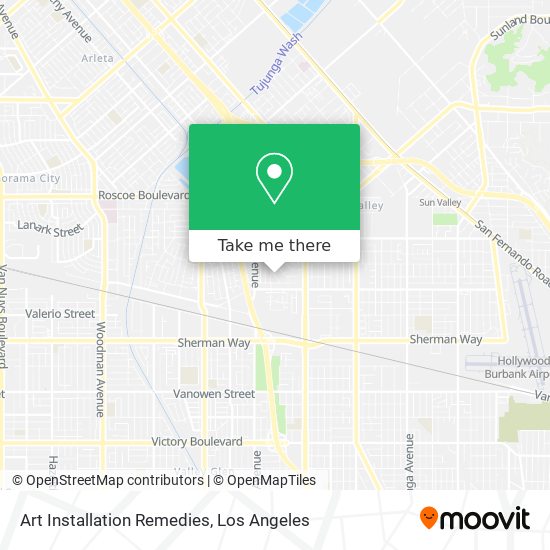 Art Installation Remedies map