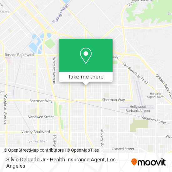 Mapa de Silvio Delgado Jr - Health Insurance Agent
