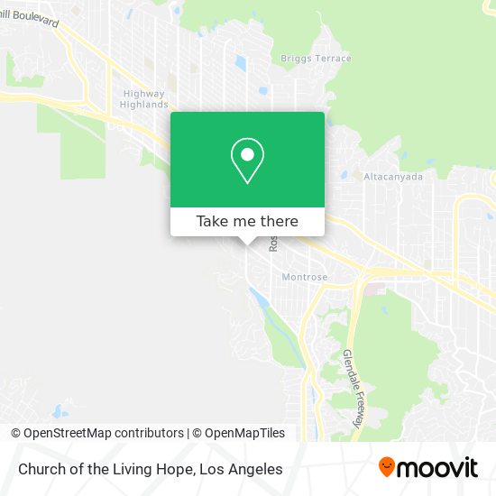 Church of the Living Hope map