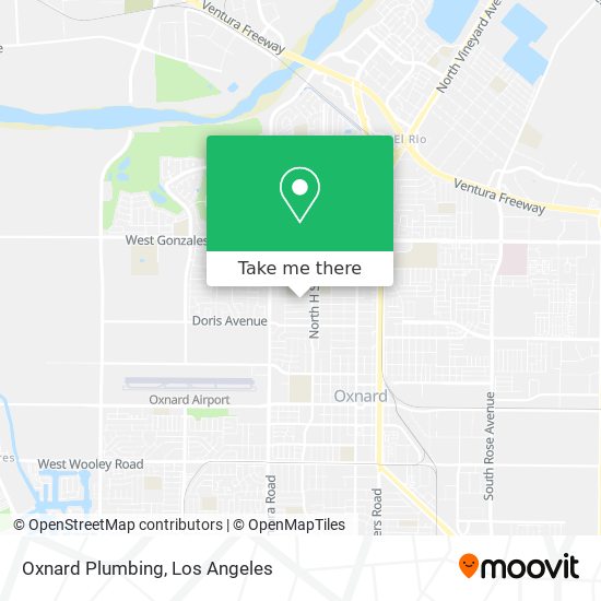 Mapa de Oxnard Plumbing