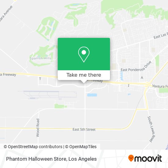 Mapa de Phantom Halloween Store