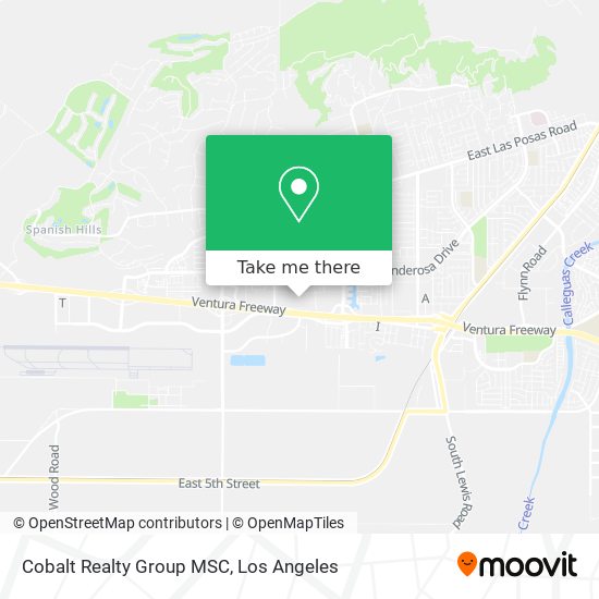 Cobalt Realty Group MSC map