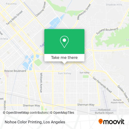 Nohoe Color Printing map