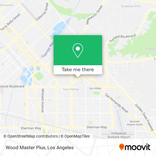 Wood Master Plus map