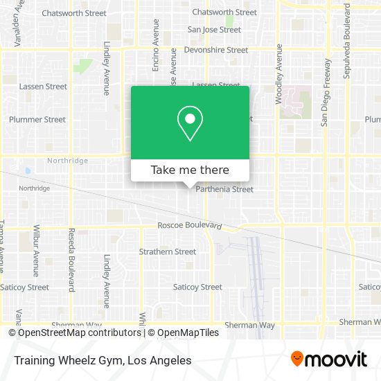 Training Wheelz Gym map