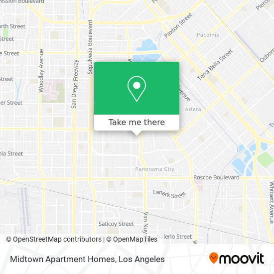 Mapa de Midtown Apartment Homes