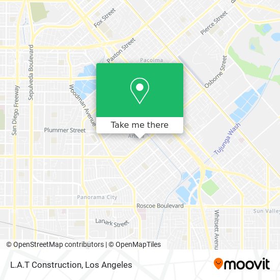 L.A.T Construction map