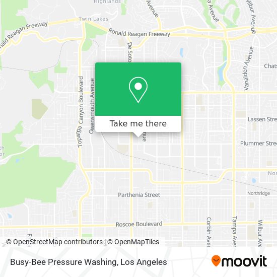 Busy-Bee Pressure Washing map