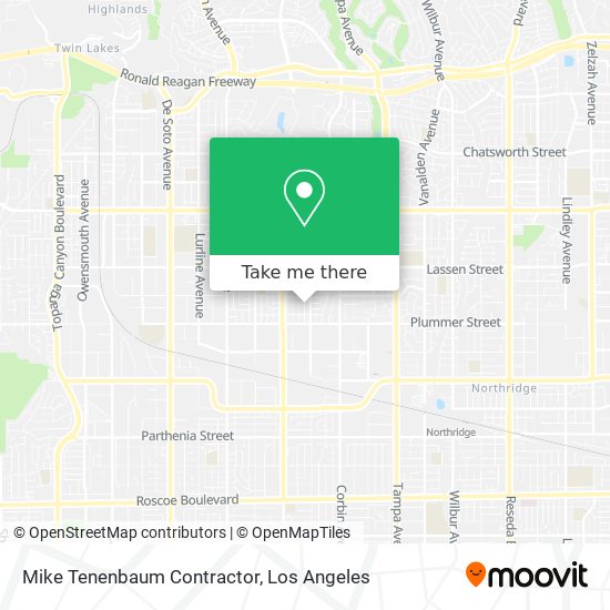 Mike Tenenbaum Contractor map