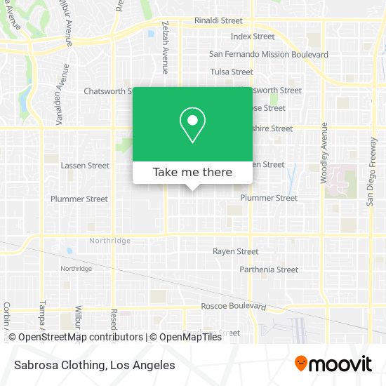 Sabrosa Clothing map