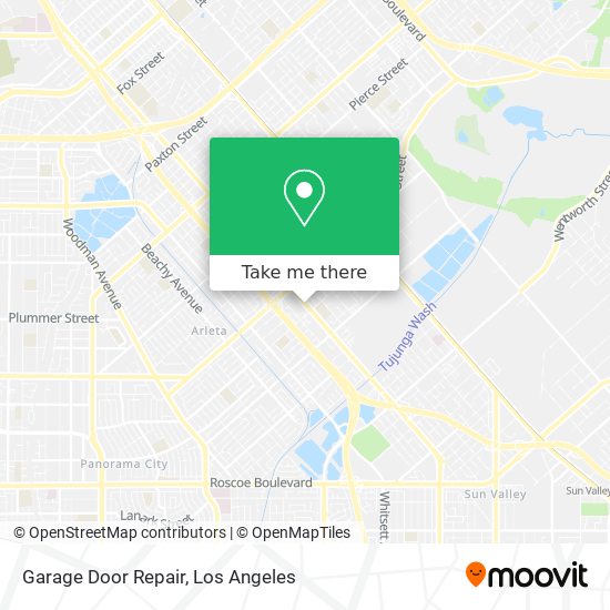 Garage Door Repair map