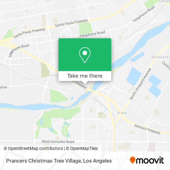 Mapa de Prancers Christmas Tree Village