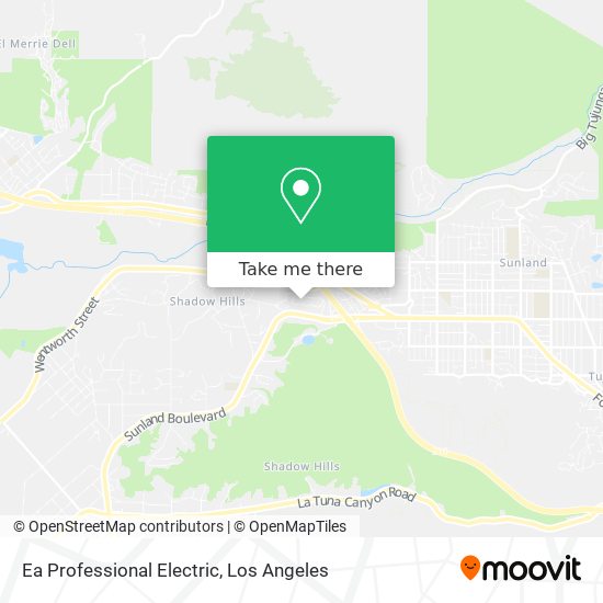 Ea Professional Electric map