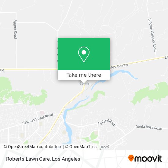 Roberts Lawn Care map